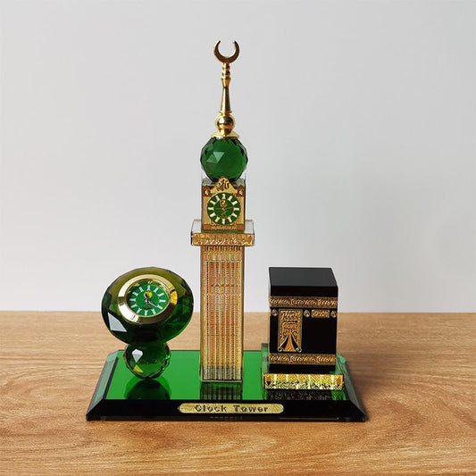 Crystal kaaba clock tower