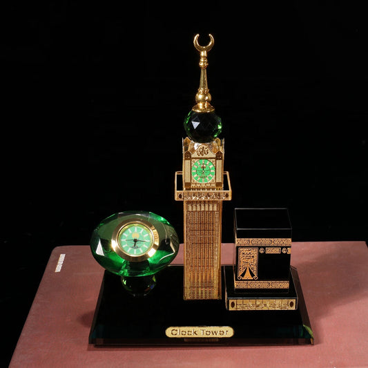 Crystal kaaba clock tower