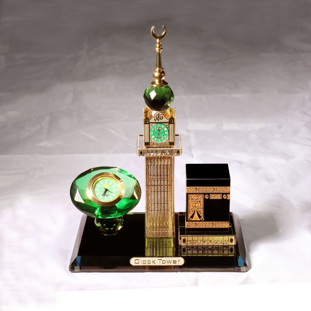 Crystal kaaba clock tower